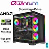 Quantum Raxius Stormforge Force Ryzen7 5700X  16GB 512SSD RTX5060 W11P Gaming Masaüstü Bilgisayar
