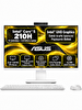 Asus V440VAK-C58512W0D S6 Intel Core 5 210H 23.8" 32 GB DDR5 RAM 2 TB SSD W11 Pro Beyaz All In One Bilgisayar