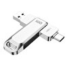 DM PD168 Metal USB 3.1 Type C 256 GB Flash Bellek