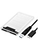 Lunatic 6642 USB 3.0 Ve USB 2.0 - 5 GBPS A Veri Aktarımı 2.5" USB 3.0 Harici SSD Şeffaf Taşınabilir HDD Sata Kutusu