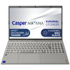 Casper Nirvana C650.1235-8U00X-G-F i5 1235U 15.6" 8 GB RAM 250 GB NVMe SSD Gen4 FreeDOS Laptop