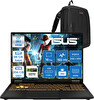 Asus Tuf F16 FX608JPR i7-14650HX 96 GB RAM 256 GB SSD 8 GB RTX 5070 115 W 16" 400 NITS FreeDOS WQT070F26-Zetta Çanta