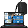 MSI Katana 17 Hx B14WFK-215XTR I7-14650HX 48 GB RAM 256 GB SSD 8GB RTX5060 17.3" Qhd IPS W11Home W215XTRH11-Zetta Çanta