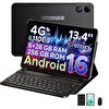 Doogee TAB G6 MAX Android 16 13.4" 6 GB RAM 256 GB ROM 2 TB 11000mAh 90Hz FHD+ Tablet - Klavye ve Mouse Hediye