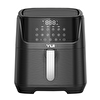 Yui M25 Maxifry Pro 5.5 L Siyah Smart Airfryer Fritöz