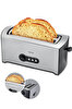 Goldmaster GTR-7400 Rosty XXL Geniş Ekmek Hazneli 7 Seviyeli Buz Çözme Özellikli Inox Ekmek Kızartma Makinesi