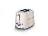 Smeg TSF02CREU 2x4 Slot Retro Krem Ekmek Kızartma Makinesi