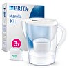 Brita Marella XL 3x Maxtra Pro All-In-1 Filtreli Beyaz Su Arıtma Sürahisi