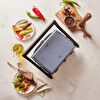 Karaca Gastro Grill Glass Premium 2400 W Mavi Tost Makinesi
