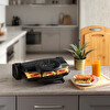 Aryıldız Contact Grill Tost Makinesi Siyah 1800W 4 Dilim