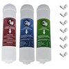 Sulook Su Arıtma Filtre Seti 3'lü Inline Set