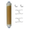 Sulook Su Arıtma Reçine Mixped 10" Inline FiltreAkvaryum Su Yumuşatma Reçine Filtre