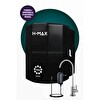H-MAX 12 Litre Pompalı 15 Aşama Multi Mineralli 80 GPD Su Arıtma Cihazı HMAXS4512P