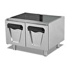 Empero EMP.PLS.7TS020 Set Altı Tezgah 2 Kapaklı 80x62x55 CM