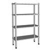 Empero EMP.D.2.46183-18-4 4 Katlı Düz Raflar 46x183x180 CM Inox 201