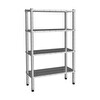 Empero EMP.D.2.61183-18-4 4 Katlı Düz Raflar 61x183x180 CM Inox 201