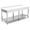 Empero EMP.PTT.70200 Alt Raflı Polietilen Çalışma Tezgahı 200x70x85 CM