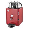 Remta Jumbo Çay Makinesi 40 litre 3 demlik dahil Kırmızı