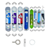 Pemax Water Solutions Kapalı Kasa Su Arıtma Cihazı  STD 8'li ReVerse Osmosis Mebranlı Set