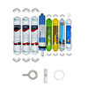Pemax Water Solutions Kapalı Kasa Su Arıtma Cihazlarına  Ecomax  8'li Pallas Mebran Alkali-Mineral-Detox-Tatlandırıcı