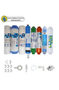 Pemax Water Solutions Purefer Açık Kasa Çift Sedimentli Sertifikalı 8'li Pallas Mebran  Mineral-Alkalili-Detox