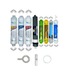 Pemax Water Solutions Kapalı Kasa Su Arıtma Cihazlarına Uygun Eco  8'li Platinium Mebran Alkali-Mineral-Detox Set