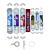 Pemax Water Solutions Kapalı Kasa Su Arıtma Cihaz STD 7'li Orijinal LG Kuno Mebran B12 Alkali-Şeffaf Mineral-Gümüş İyon