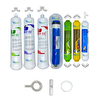 Pemax Water Solutions Kapalı Kasa Su Arıtma Cihazlarına  HFT  7'li ReVerse Osmosis Mebran Alkali-Mineral-Tatlandırıcı