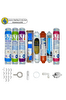 Pemax Water Solutions Kapalı Kasa Su Arıtma Cihazları Sertifikalı 8'li Vontron 4000 TDS Mebran Tat-B12-Mineral-Detox