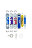 Pemax Water Solutions Kapalı Kasa Su Arıtma Cihazlarına Uygun STD 6'lı ReVerse Osmosis Mebran Mineral-Tatlandırıcı Set