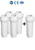 Sulook Lotto Filters Açık Kasa Su Arıtma Cihazı İçin Mat Housing Filtre Kabı 5 Adet