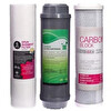 Sulook  Lotto Filters Sulook Açık Kasa Su Arıtma Cihazı Filtresi ön iltre 3'lü Set