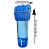 Sulook Blu 125-10 Bina Giriş Tekli Filtre Kabı 1'