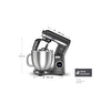 Karaca Mastermaid Chef Ultra D2000W Dijital Ekranlı Hamur Yoğurma Makinesi Shadow Gray 7 L