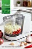 Kiwi KC-8217 350 ML Kapasiteli ve Paslanmaz Çelik Bıçaklı Beyaz Mini Gıda Doğrayıcı