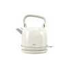 Sinbo SK-8035 2.2L Paslanmaz Çelik Elektrikli Su Isıtıcı 360 Derece Kablosuz 1800W Bej Retro Kettle
