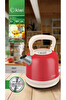 Kiwi Kk-3340 Paslanmaz Çelik 2.2 L Retro Su Isıtıcı Kettle Kırmızı