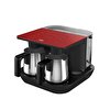 Beko TKM 8961 K Keyf Çelik Kırmızı İkili Türk Kahve Makinesi