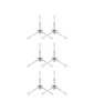 Roborock S50/S55 Uyumlu Yedek Yan Fırça-6 Parça