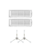 Xiaomi Mop 2 Pro (Beyaz) MJST1SHW Uyumlu Yedek Hepa Filtre ve Yan Fırça-4 Parça
