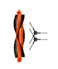Xiaomi Mop Pro STYTJ02YM (Siyah) Uyumlu Yedek Ana Fırça ve Yan Fırça-3 Parça