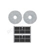 Robotyedek Dreame X40 Ultra L40 Ultra Uyumlu Mop ve Hepa Filtre-4 Parça