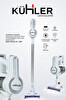 Homart KH-V300 Turbo Fırçalı Dikey Şarjlı Süpürge