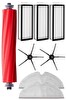 Rovexa Roborock Q7 Max & Q7 Max Plus Uyumlu 3 Aylık Yaşam Kiti Siyah Yan Fırçalı