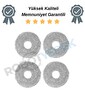Robotyedek Xiaomi Vacuum 5 & Vacuum 5 Pro Uyumlu Mop Bez - 4 Adet
