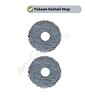 Robotyedek Roborock QRevo Edge 2 Pro Uyumlu Mikrofiber Mop Bez 2 Parça
