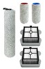 Rovexa Roborock Dyad U10 Uyumlu 3 Parça Set ( 1 Roller Fırça, 2 Hepa Filtre)