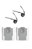 Rovexa Roborock Q10 X5 & Q10 X5+ Uyumlu 2 Adet Yan Fırça 2 Adet Toz Torbası