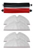 Rovexa Roborock Q8 & Q8 Max Uyumlu 1 Adet Ana Fırça 4 Adet Mop Fiber Paspas