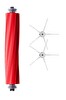 Rovexa Roborock G10 Uyumlu 1 Adet Ana Fırça 2 Adet Beyaz Yan Fırça